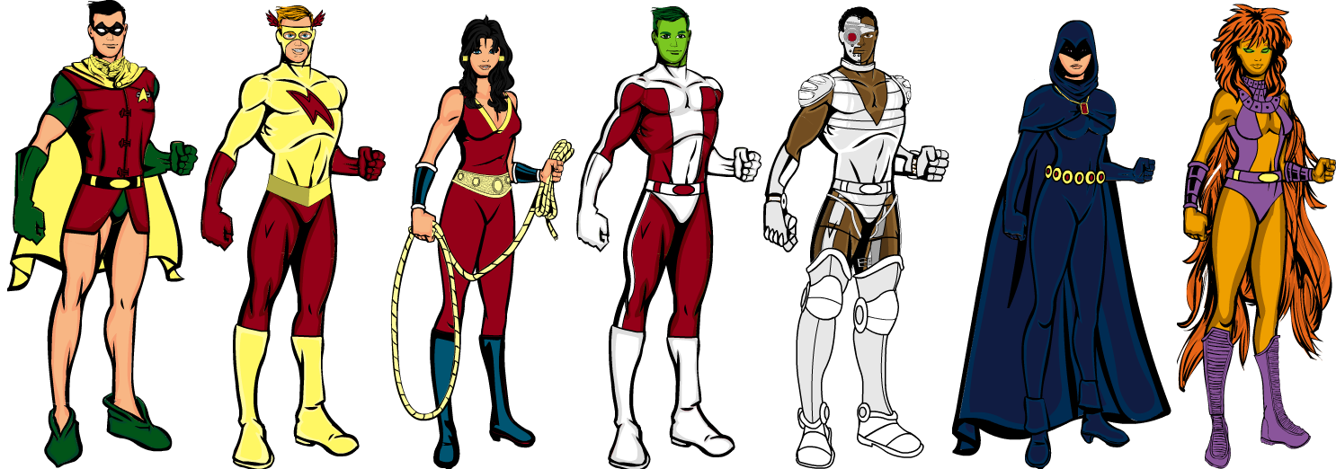 New Teen Titans By CaptainDutch On DeviantArt new-teen-titans-by-captaindutch-on-deviantart