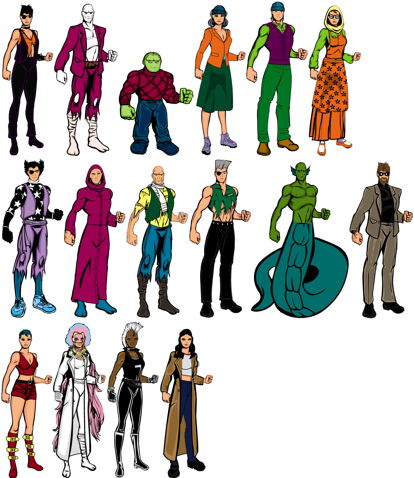Morlock Type Morlocks by CaptainDutch on DeviantArt