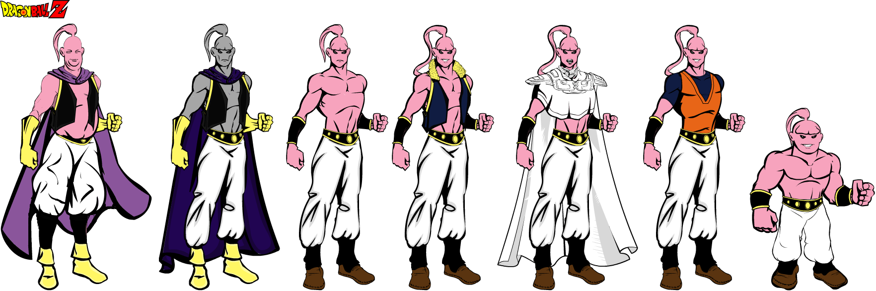 Dragon Ball Z Villains- Majin Boo by MadMaxDuarte1 on DeviantArt