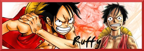 One Piece- Ruffy sig. 2