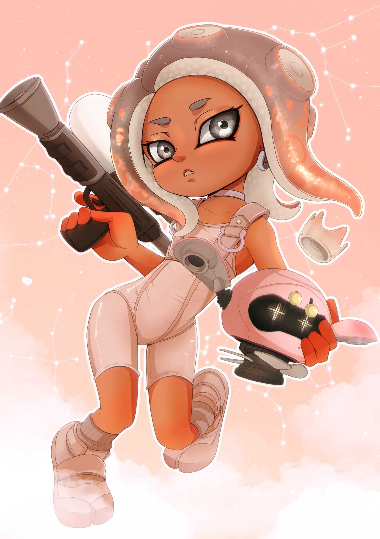 Splatoon Agent7 Agent 8 - SPLATOON by SoubiVee on DeviantArt