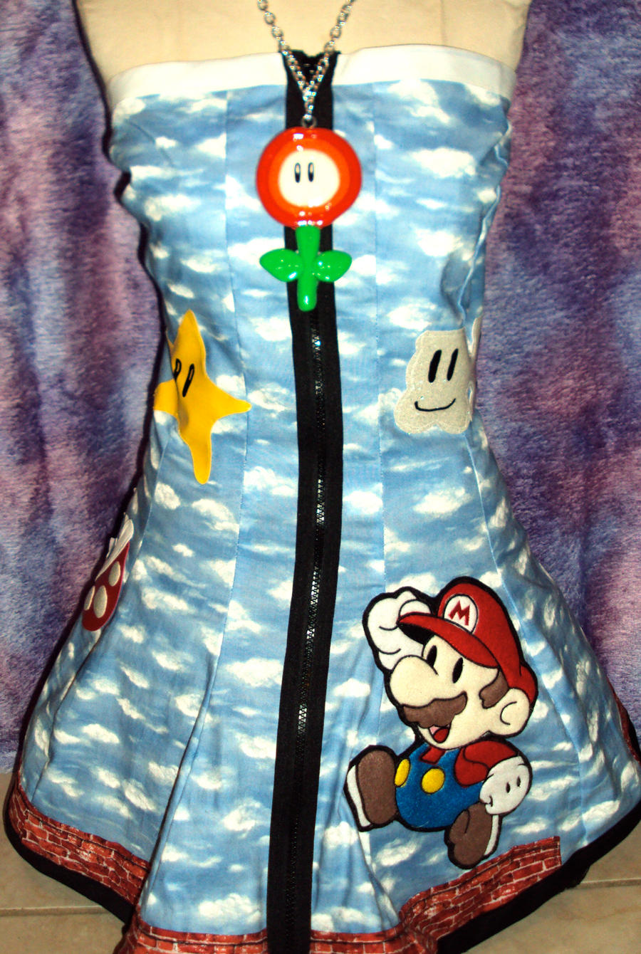 Mario Dress by Alien-Phant