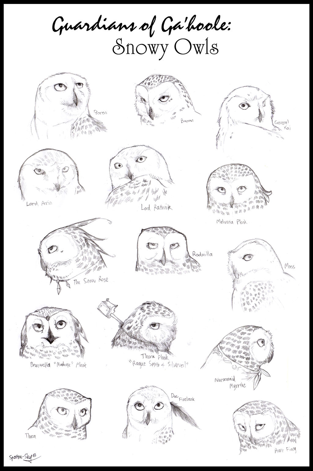 Snowy Owls of Ga'hoole