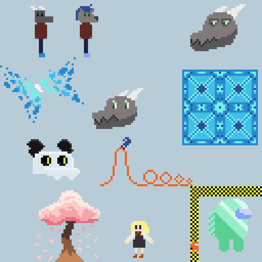 Random Pixel Stuff Random Stuff 1 by benjita3049 on DeviantArt