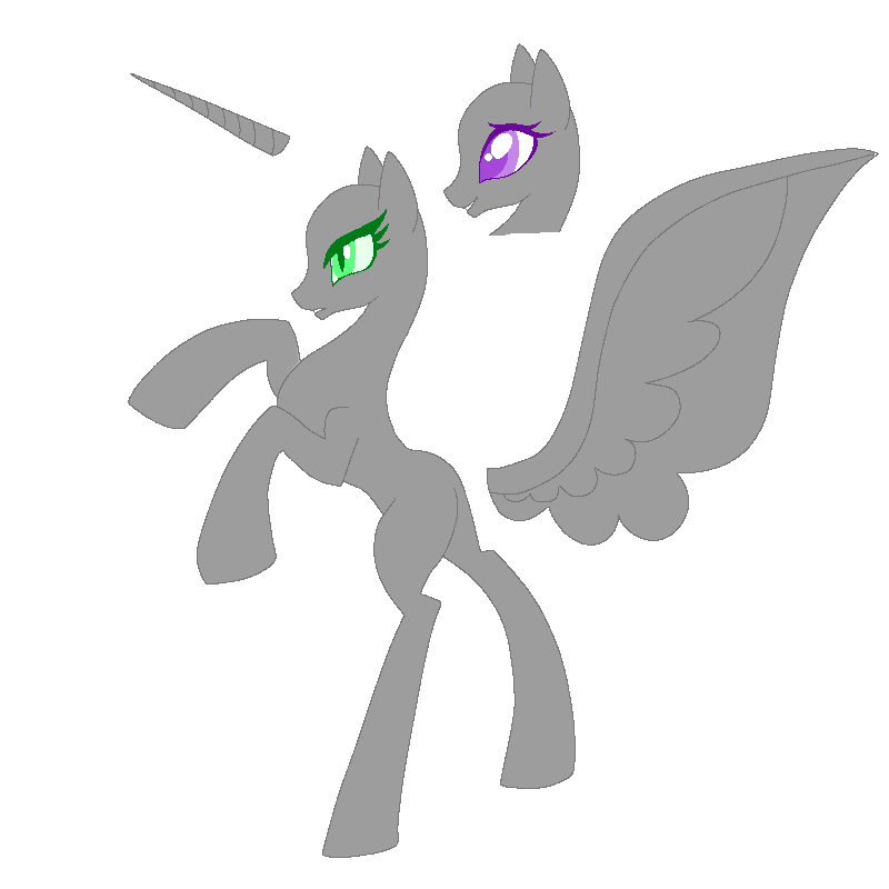 Moon Rise Base Mlp Nightmare Moon MLP Base 4 by aPieceOfMii on DeviantArt