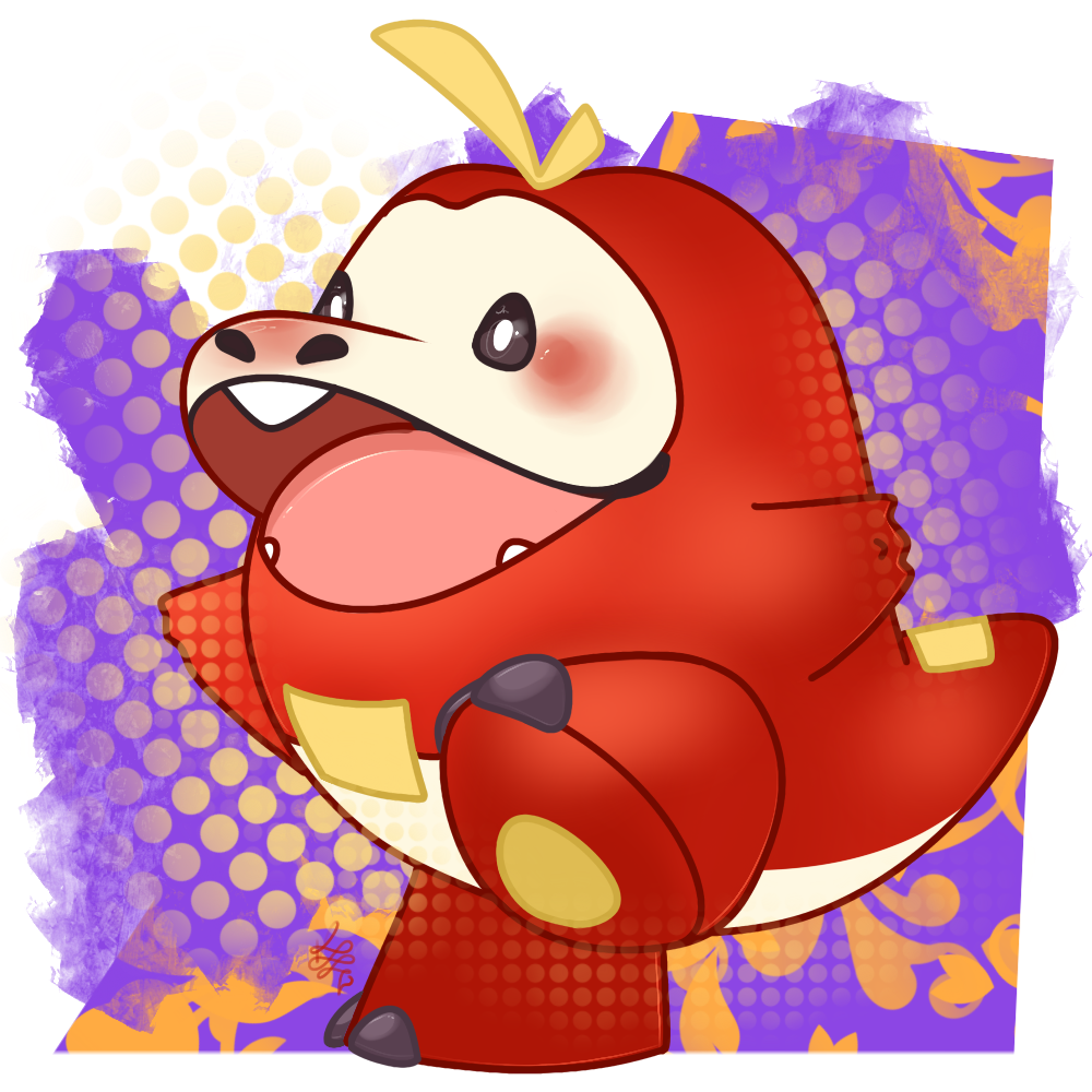 Fuecoco Fanart by aPieceOfMii on DeviantArt