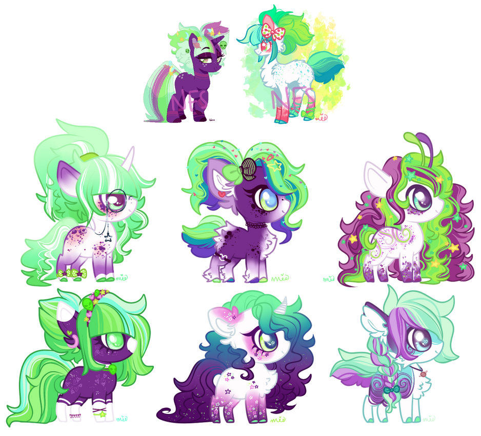 MLP Foal Adopts - Alien invasion 3/6 by aPieceOfMii on DeviantArt
