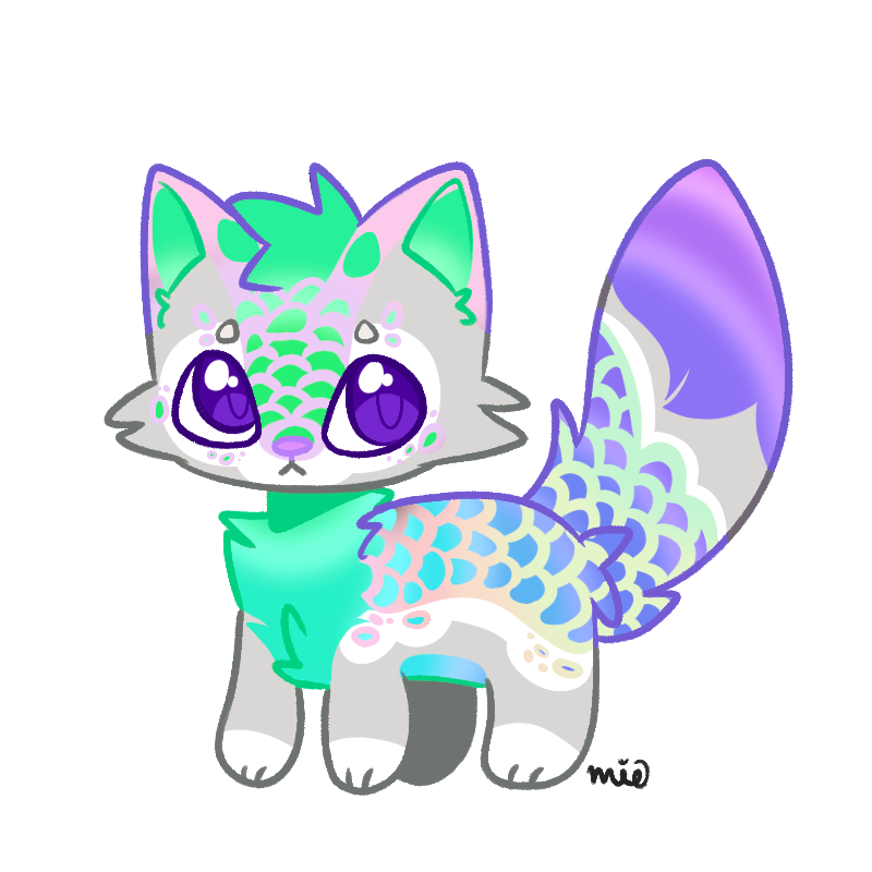 Mer Catto Adopt by ApieceofKimmy on DeviantArt