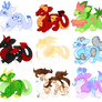 Draggies - 8/9 Open