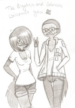 Genderbend, Bigotes, and Glasses ID XD