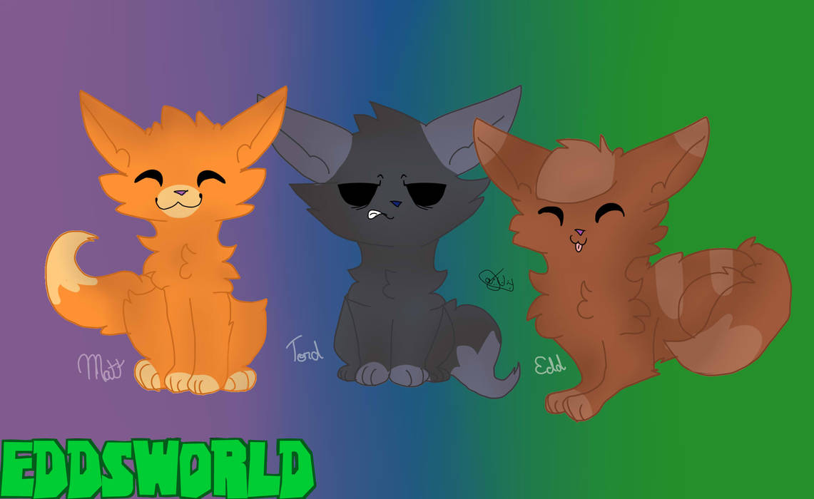 Eddsworld- cats by kikaty on DeviantArt