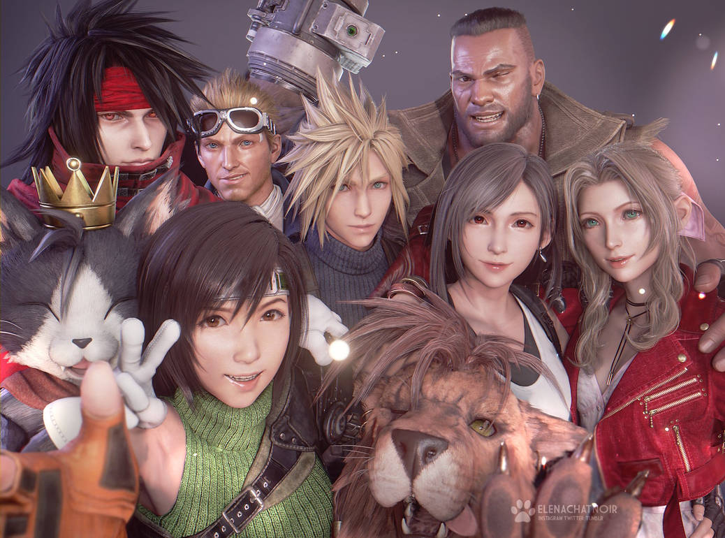 Ff7 Anniversary by Shizuru117 on DeviantArt