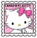 Charmmy Kitty stamp by Shizuru117