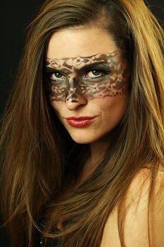 make-up lace mask