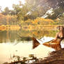 Fall's golden colours : the mermaid