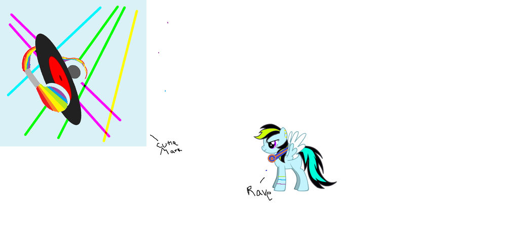 rave OC pony update by DoubleRainbowSplash on DeviantArt