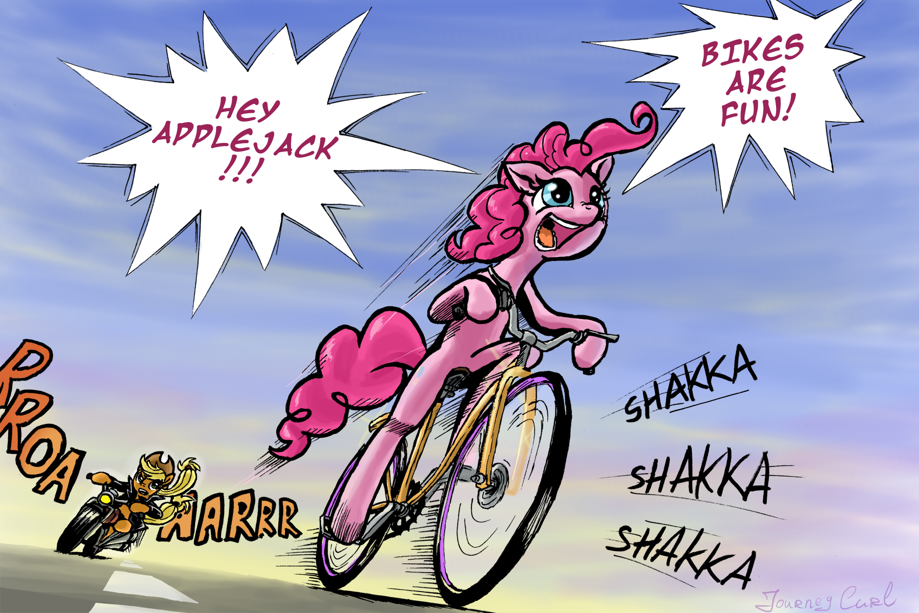 Biker Pinkie Pie