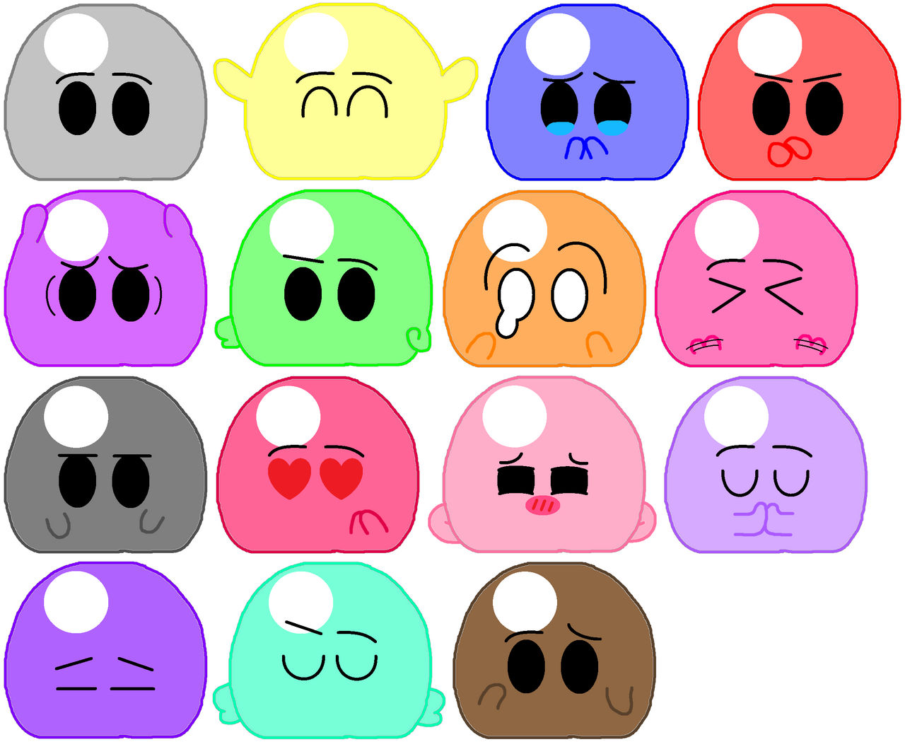 Blob Colors Emotions by zigzinha on DeviantArt