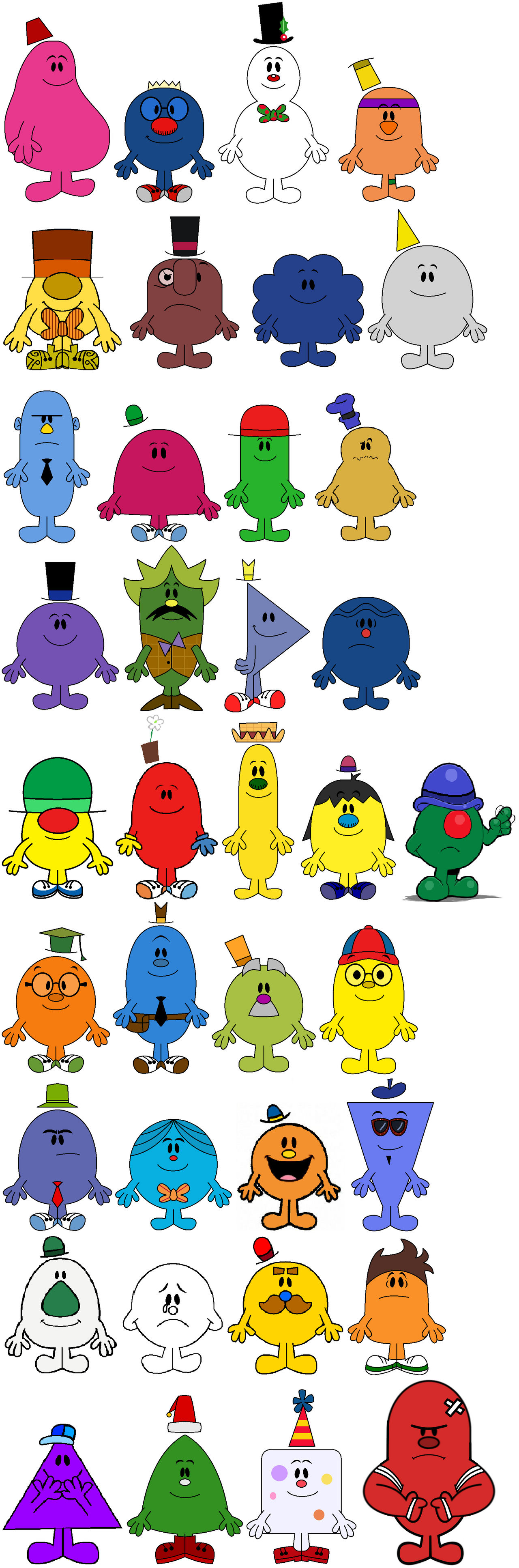 The Mr. Men Show Season 3 MR. MEN by zigzinha on DeviantArt