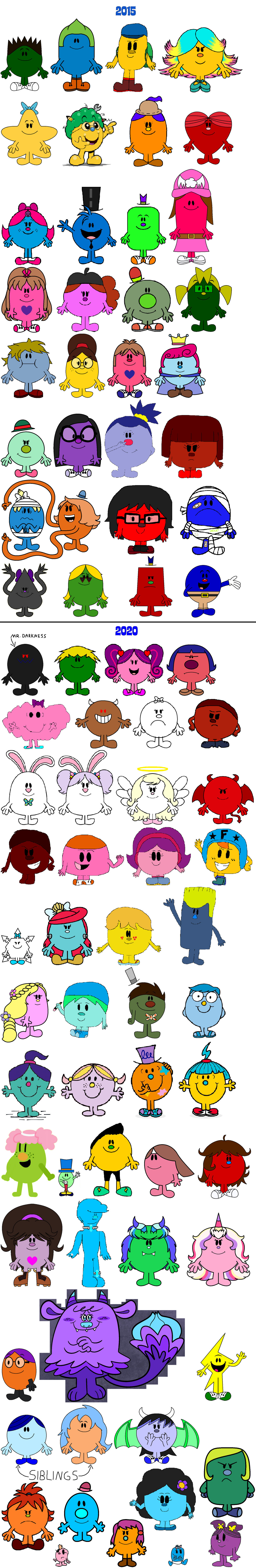 The Mr. Men Show Season 4 Mr Men and Little Misses by zigzinha on ...