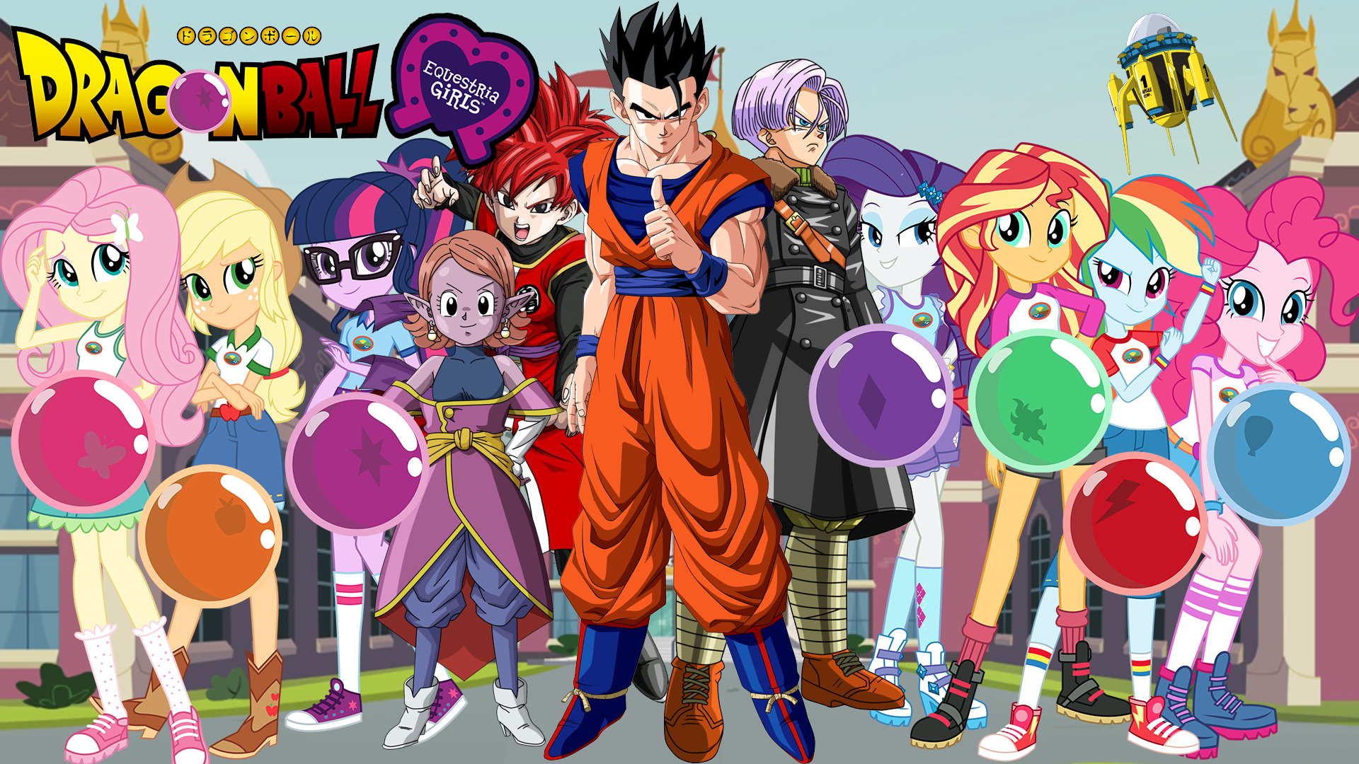 Dragon Ball Equestria Girls | Group Photo