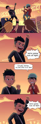 Super Sons Metal's Curfew
