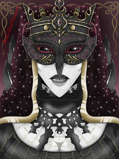 DnD: The Raven Queen by JackieVanDynamite on DeviantArt