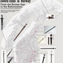 Archaeological sword-finds in Norway mapped