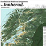 Traditional dialectal isoglosses in Innherad.
