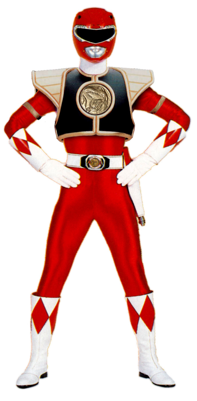 MMPR Red Armoured by SuperOrdinary on DeviantArt