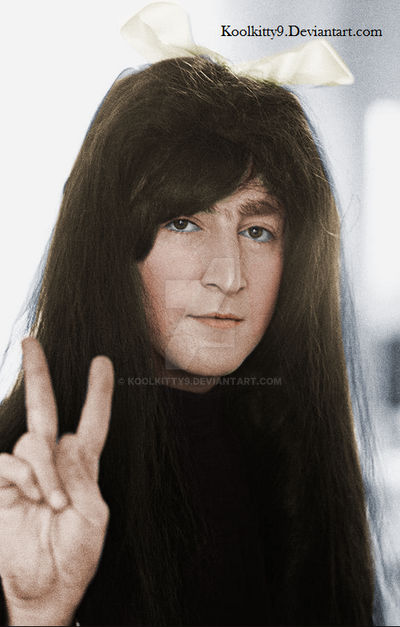 John Lennon in Drag 1965