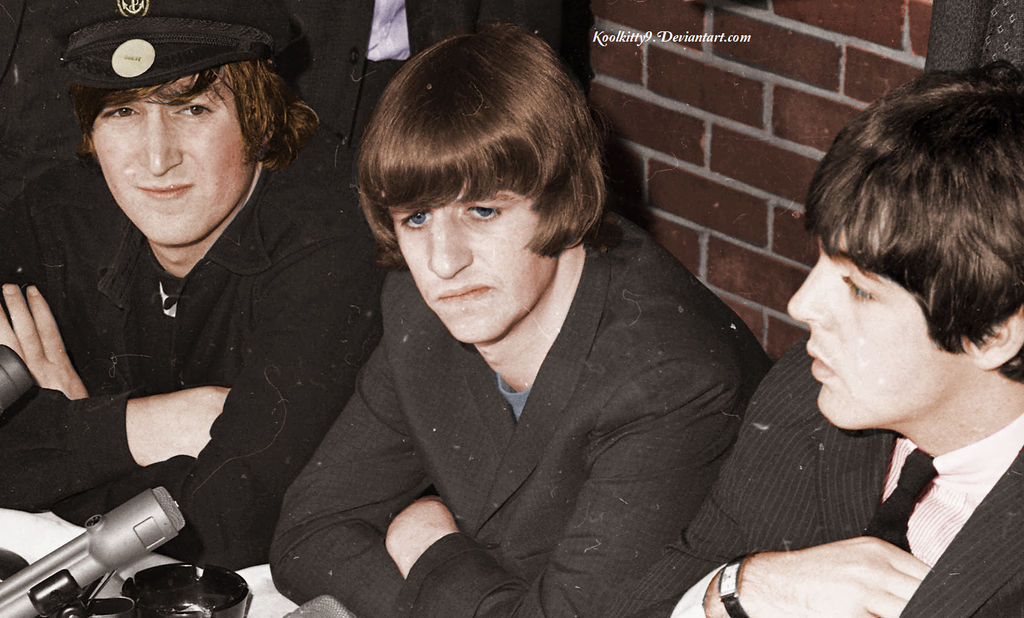 John, Ringo, and Paul 1966 ver 2 by koolkitty9 on DeviantArt
