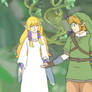 .: Romance-Link and Zelda:.Skyward Sword Redraw