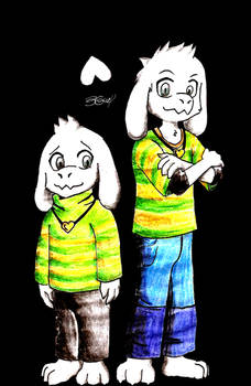Asriel - Child and Yonger