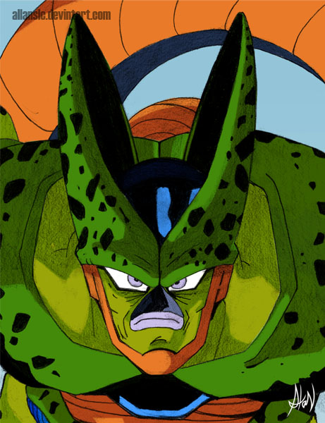 Emo Perfect Cell Semi-perfect Cell by AlanLizano on DeviantArt