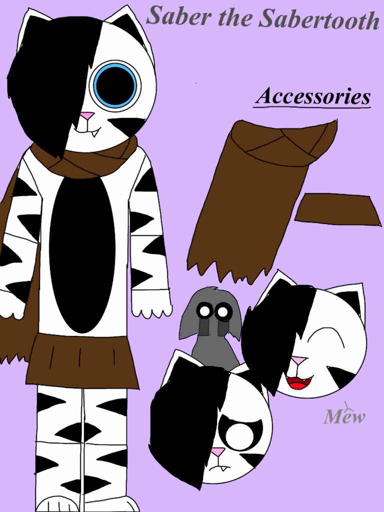Saber the Sabertooth ref by dsizzle99 on DeviantArt