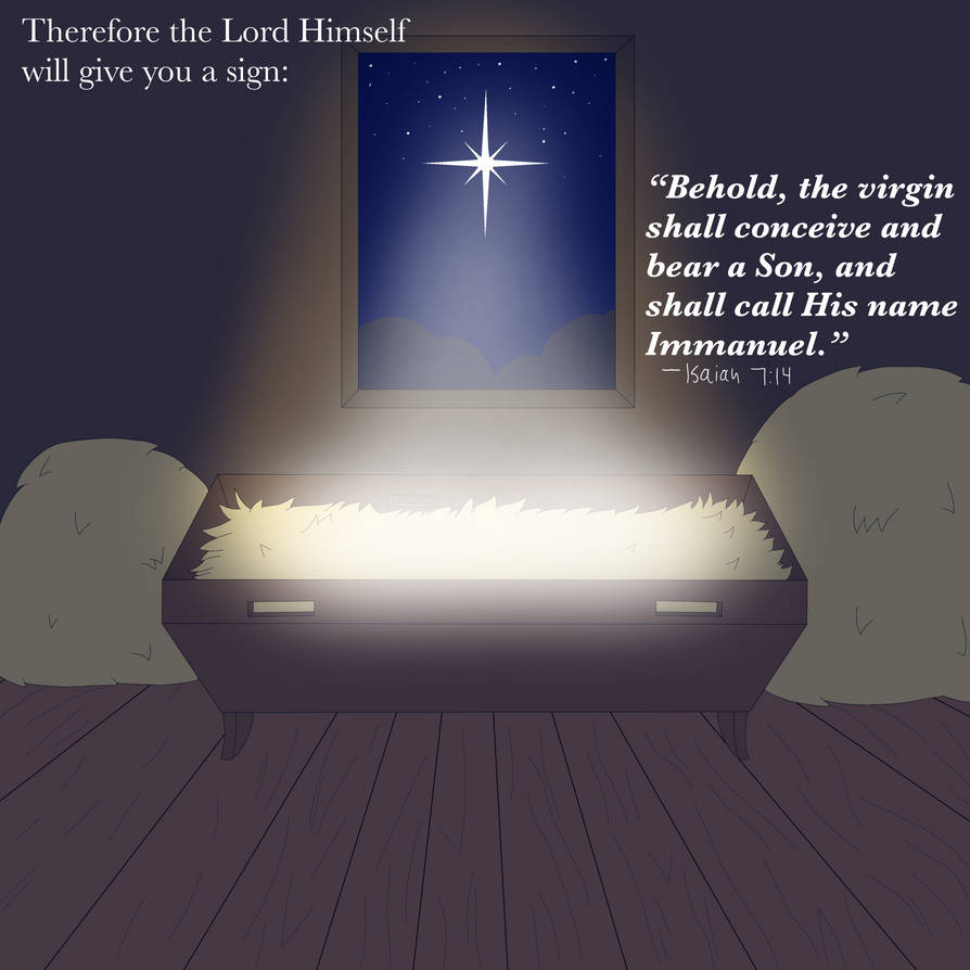 Donnie Devotional #118: Isaiah 7:14 by dsizzle99 on DeviantArt
