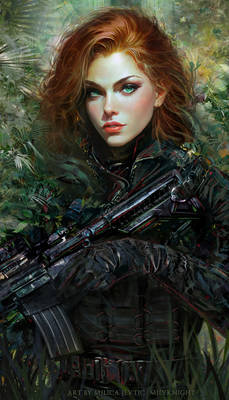 Special forces girl