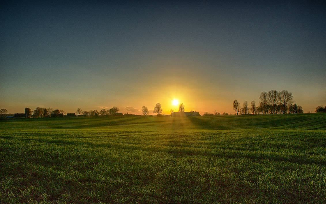 Dzwierszno Male Sunset (HDR) No. 2 by skywalkerdesign Dzwierszno Male Sunset (HDR) No. 2 by skywalkerdesign