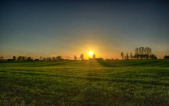 Dzwierszno Male Sunset (HDR) No. 2