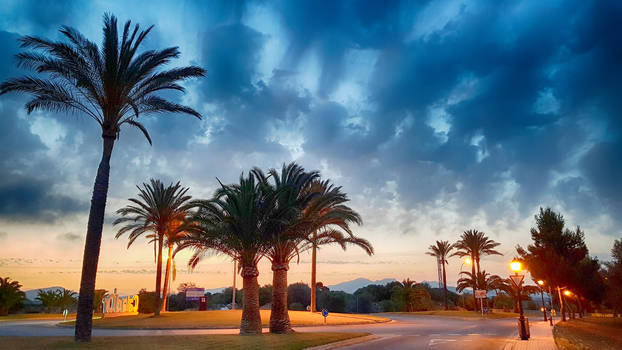 Cala d'Or Sunset (HDR) by skywalkerdesign