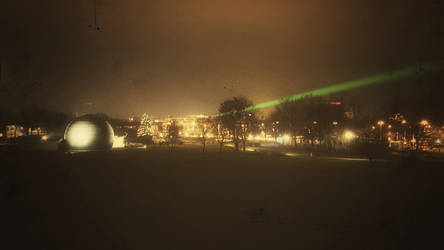 Wolfsburg (Green Laser Day) by skywalkerdesign
