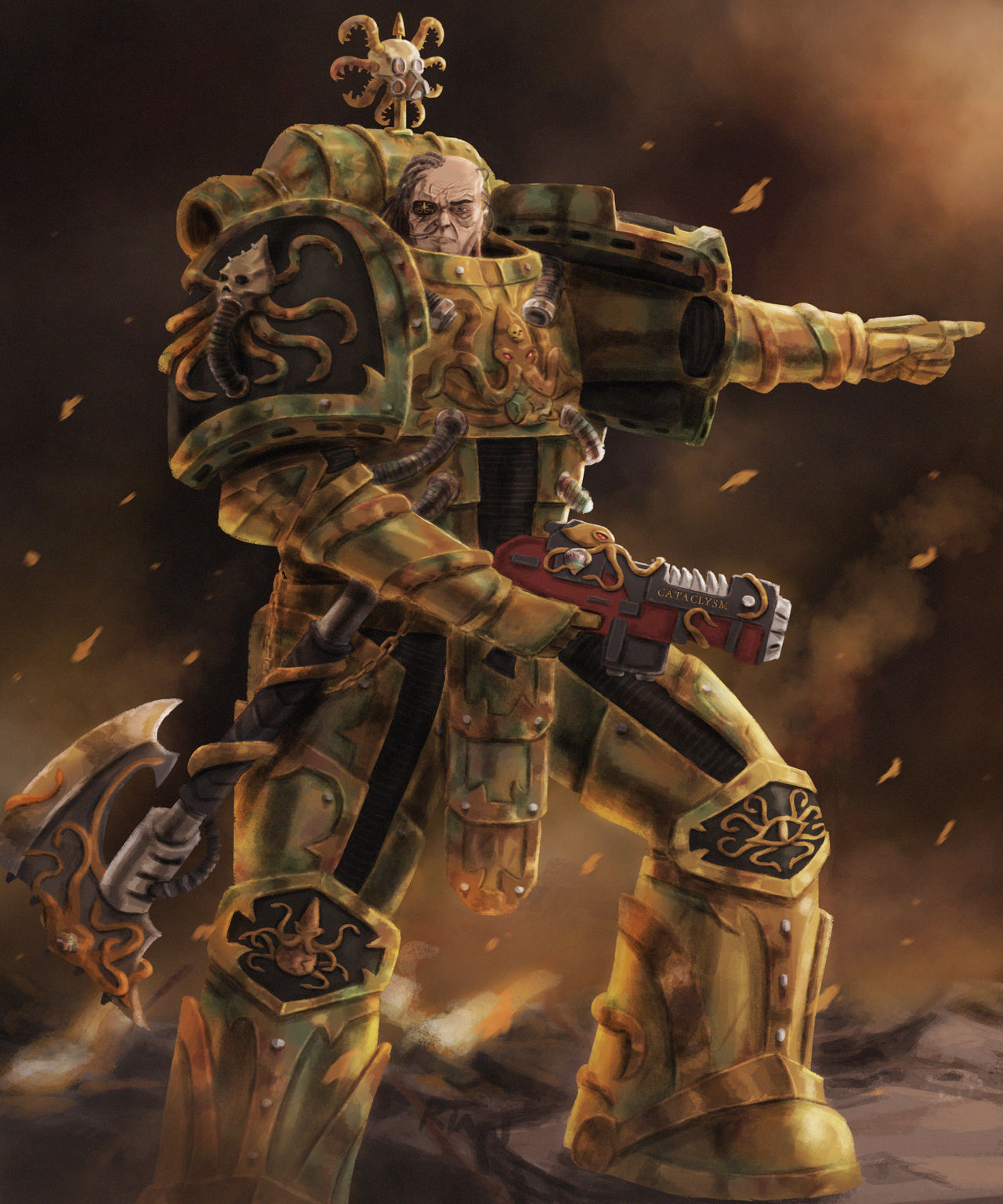 Warhammer 40k | Primarch Commission by waruhameru40kart on DeviantArt