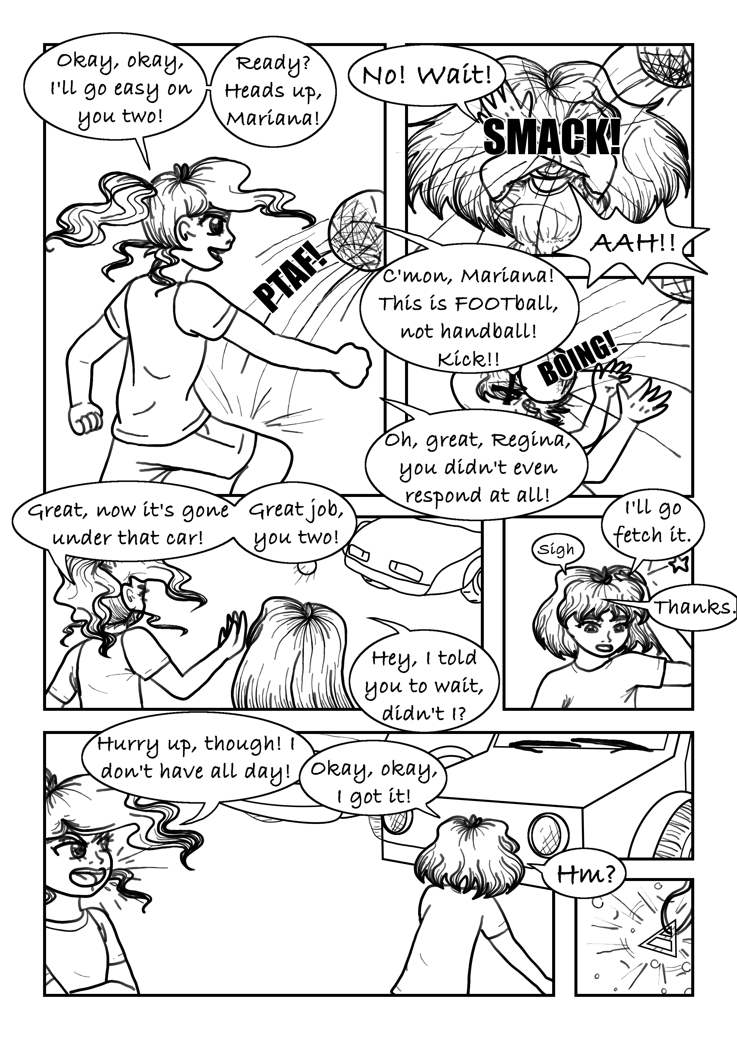 Guardian and Warriors - Chapter 1 Page 11 Outline