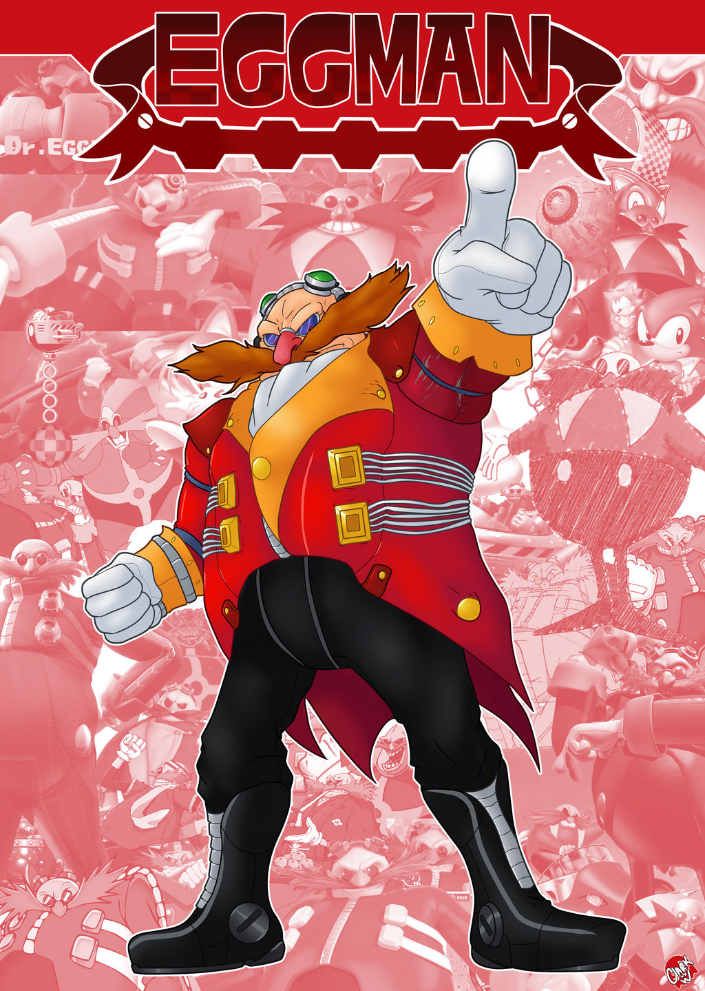 Character Card - Dr. Eggman by IronClark on DeviantArt Character Card - Dr. Eggman by IronClark on DeviantArt