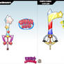 Keyblade Cards - Kirby Set 1