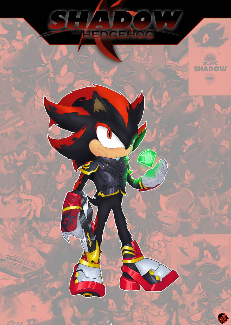 Character Card - Shadow the Hedgehog by IronClark on DeviantArt