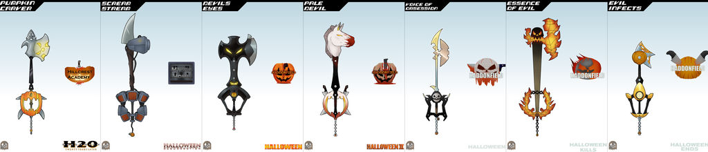Keyblade Set - Halloween 2