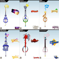 Keyblade Set - Adventure Games