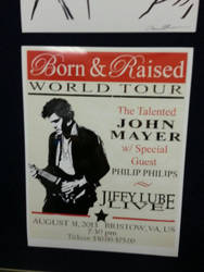 John Mayer Tour Poster